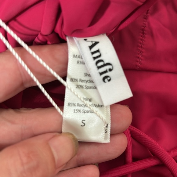 Andie The Saidia One Piece Swimsuit Magma size NWT - Picture 7 of 8